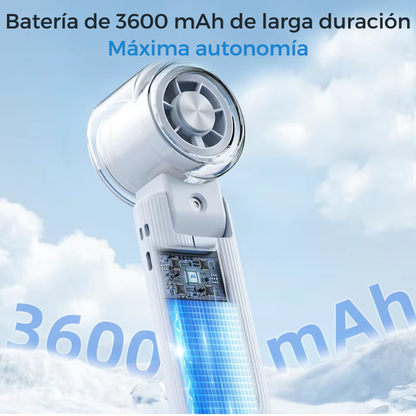 Ventilador con nebulizador frío